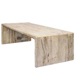 Chinese Elm Waterfall Table