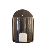 Rusticated Candle Sconce