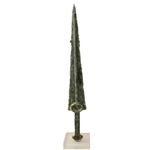 Luristan Bronze Knife on Stand