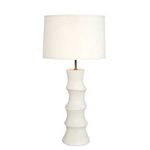 Moderne Gesso Table Lamp