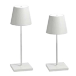 White Cordless LED Table Lamp