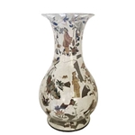 French Decoupage Vase