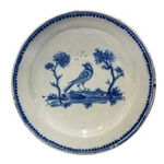 French Faience Bird Charger