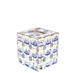 Delft Tile Tissue Box