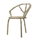 Faux Bois Tripod Chair