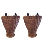 Pair Mini French Wall Baskets