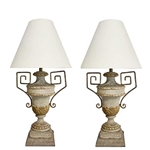Pair Classial Italian Urn Lamps