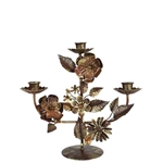 Gilt Metal Candelabra