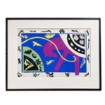 Framed Matisse Lithograph