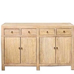 Chinese Elm Wood Cabinet