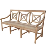 Teak Classical Garden Bench