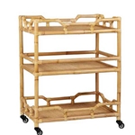 Rattan Bar Cart