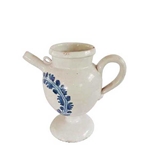 French Faience Pitcher