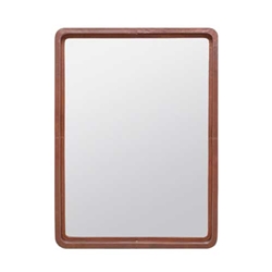 Leather Stitched Mirror