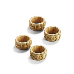 Woven Cane Napkin Rings
