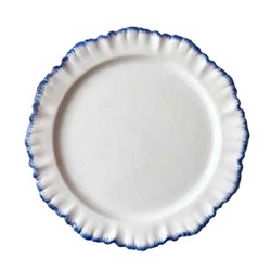 Blue Shell Edge Dinner Plate