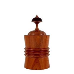 Rosewood Covered Vessel