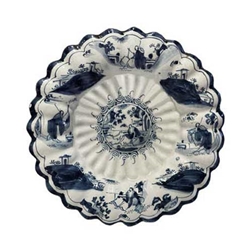 Delft Lobed Charger