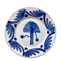 Blue Portuguese Talavera Plate