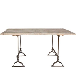Saw Horse Table