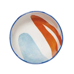 Abstract Porcelain Side Bowl