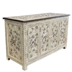 Bone Inlay Cabinet