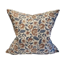 Pair Floral Indian Pillows