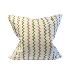 Pair Zig-Zag Indian Pillows