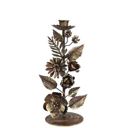 Gilt Metal Candelabra