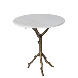 Gilt Branch Oval Table