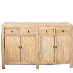 Chinese Elm Wood Cabinet