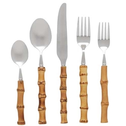 Bamboo Handle Flatware