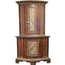 Swedish Corner Cabinet